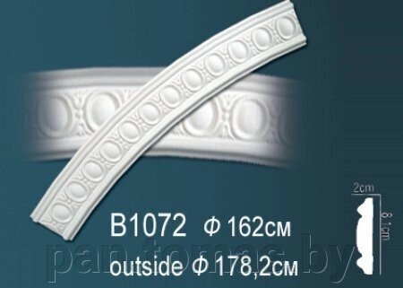 Обрамление для арки Перфект B1072 от компании Торговые линии - фото 1
