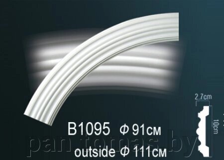 Обрамление для арки Перфект B1095 от компании Торговые линии - фото 1