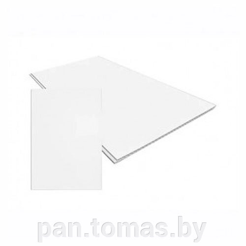 Панель ПВХ (пластиковая) без покрытия Dekostar Снежана Белый матовый 2700*250*7 от компании Торговые линии - фото 1