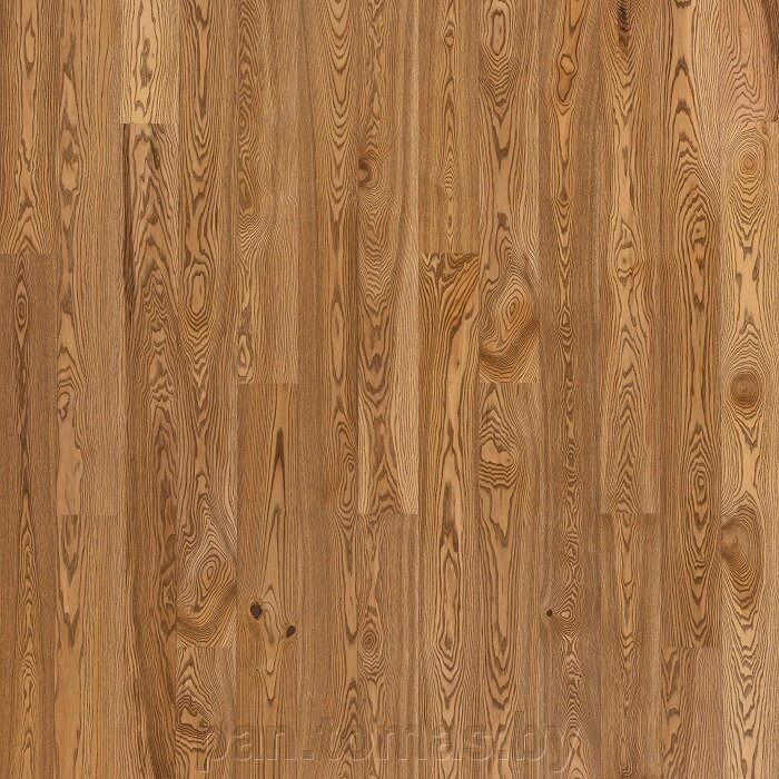 Паркетная доска Polarwood Elegance 1-полосная Premium Royal Brown Ясень Кантри, 138*1800мм от компании Торговые линии - фото 1