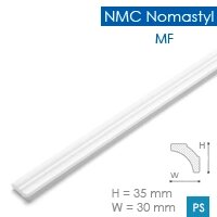 Плинтус потолочный из пенополистирола NMC MF