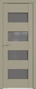 Межкомнатная дверь царговая ProfilDoors серия U Модерн 46U, Шеллгрей Мателюкс графит Распродажа