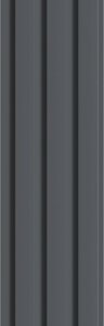 Реечная панель МДФ Stella Beats De Luxe Black Lead 2700*119*16 мм в Минске от компании Торговые линии
