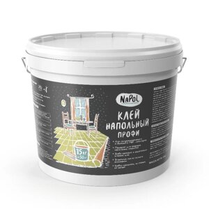 Клей универсальный для напольных покрытий Goldbastik NaPol профи, 3кг в Минске от компании Торговые линии