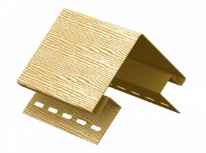 Угол наружный для сайдинга Ю-пласт Timberblock Дуб золотой Распродажа в Минске от компании Торговые линии