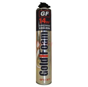 Клей-пена монтажная GoldiFoam GF 750 мл