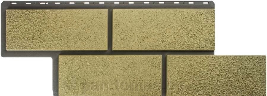 Фасадная панель (цокольный сайдинг) Альта-профиль Неаполитанский камень Песчаный - наличие