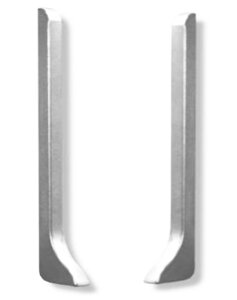 Заглушка для плинтуса ПВХ OHZ PA80 (для алюминиевого плинтуса, пара) в Минске от компании Торговые линии