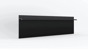 Плинтус напольный алюминиевый Laconistiq Regular скрытый черный матовый порошковый в Минске от компании Торговые линии