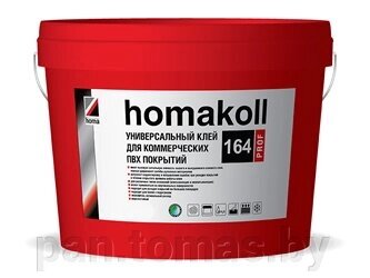 Клей универсальный для напольных покрытий Homakoll 164 Prof, 5кг - обзор