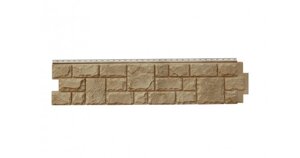 Фасадная панель (цокольный сайдинг) Grand Line Екатерининский камень Песок