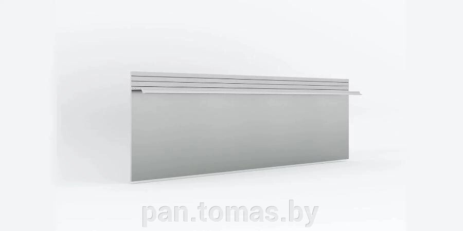 Плинтус напольный алюминиевый Laconistiq Regular скрытый без покрытия от компании Торговые линии - фото 1