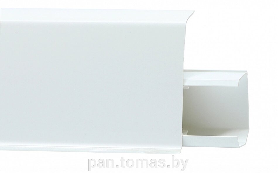 Плинтус напольный пластиковый (ПВХ) Winart Tera 72 700 Белый Матовый от компании Торговые линии - фото 1