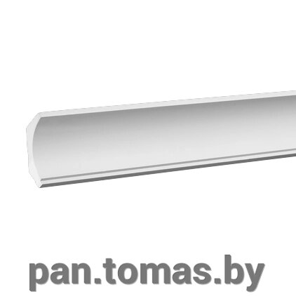 Плинтус потолочный из композитного полиуретана Европласт 6.50.172 от компании Торговые линии - фото 1