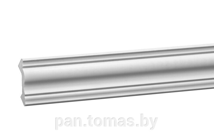 Плинтус потолочный из композитного полиуретана Европласт 6.50.299 от компании Торговые линии - фото 1