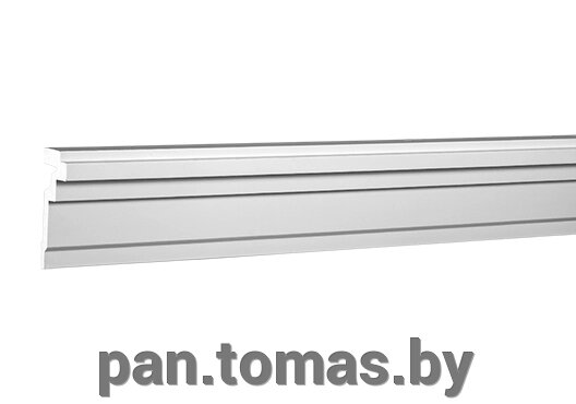 Плинтус потолочный из пенополиуретана Европласт 1.50.296 от компании Торговые линии - фото 1