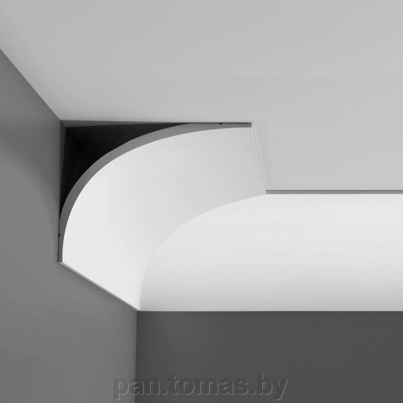 Плинтус потолочный из полиуретана Orac Decor C990-Infinity от компании Торговые линии - фото 1