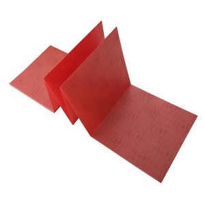 Подложка под виниловый пол из экструдированного пенополистирола Solid UHD Antislip под LVT, гармошка, красная 1.5 мм