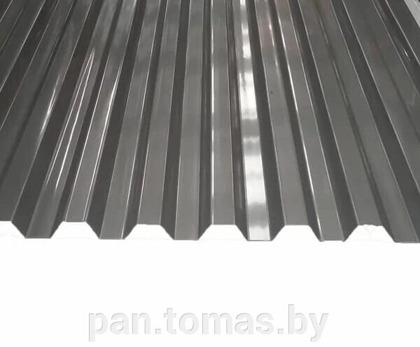 Поликарбонат профилированный Сэлмакс Групп Greca Серый (тонированный) 2000*1050*0,8 мм (трапеция) от компании Торговые линии - фото 1