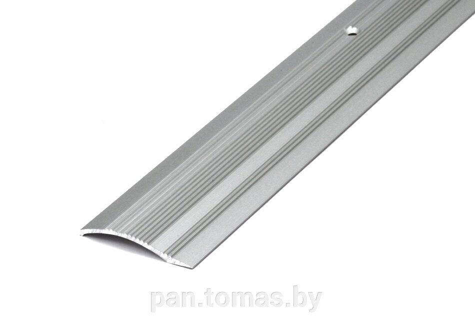 Порог Best Profile C4 39,4 мм НЕ Серебро 900 мм от компании Торговые линии - фото 1