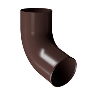 Слив (отмет) водосточной трубы Docke Stal Premium 125/90 шоколад, RAL 8019