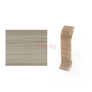 Соединитель для плинтуса ПВХ Sanrelia SanFlex 503 Ясень