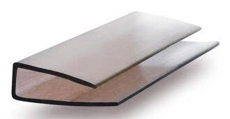 Торцевой профиль для поликарбоната Юг-Ойл-Пласт UP-6 мм бронза от компании Торговые линии - фото 1