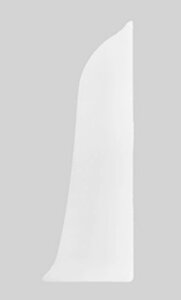 Заглушка для плинтуса ПВХ Arbiton Vigo 60 001 Белый (левая+правая)