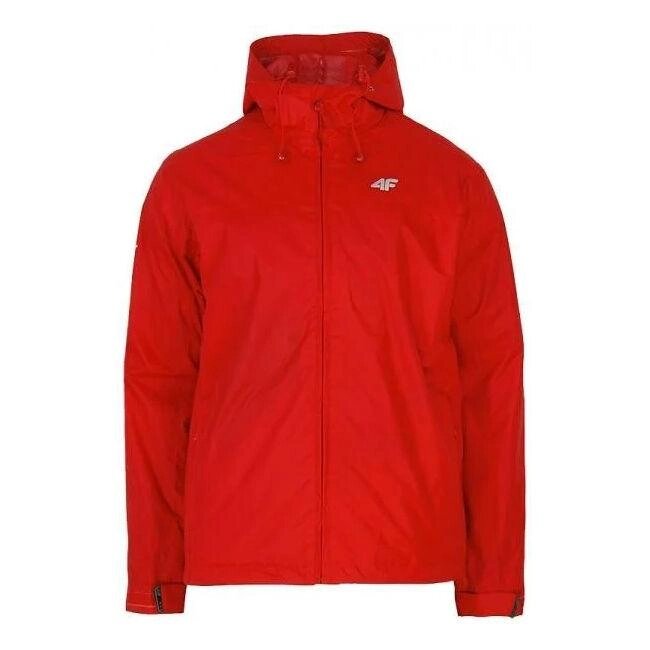 Мужская спортивная куртка ветровка XL /4F, KUMT005, красная, р-р XL/ от компании Спортивный интернет магазин - Runshop. by - фото 1
