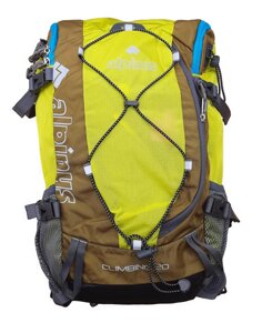 Велосипедный рюкзак Climbing-20 /ALPINUS, 25L, серый + желтый/