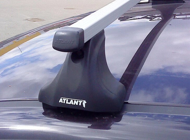 Багажник Атлант для Kia Ceed хетчбек (5dr) 2006-2012, c 2012г.- (прямоугольная дуга) от компании ООО «ПЛАРК ТРЭЙД» - фото 1
