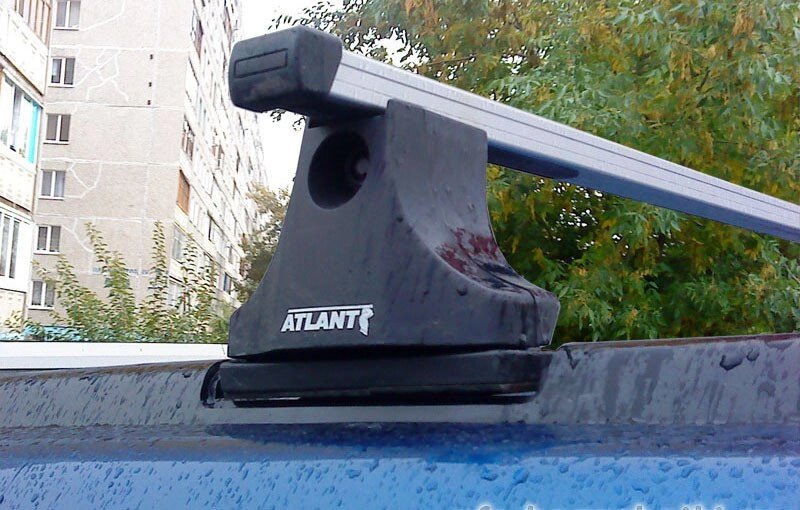 Багажник Атлант для Nissan X-trail Т30/Т31 (прямоугольная дуга) от компании ООО «ПЛАРК ТРЭЙД» - фото 1