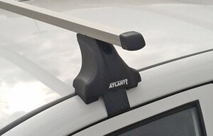Багажник Атлант для Renault Fluence 2009-опора Е (прямоугольная дуга)