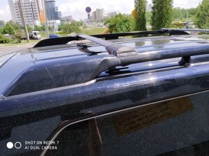 Багажник Can Otomotiv черный на рейлинги Toyota Land Cruiser (150) Prado , внедорожник, 2009-