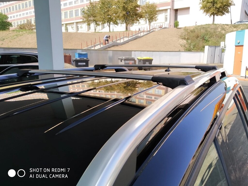 Багажник Can Otomotiv на рейлинги Mercedes-Benz GLK от компании ООО «ПЛАРК ТРЭЙД» - фото 1