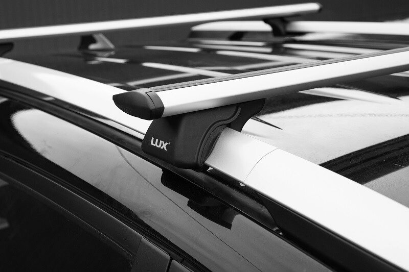 Багажник LUX ДА-120 Крыло на рейлинги Derways Aurora, внедорожник, 2006-2009 ##от компании## ООО «ПЛАРК ТРЭЙД» - ##фото## 1