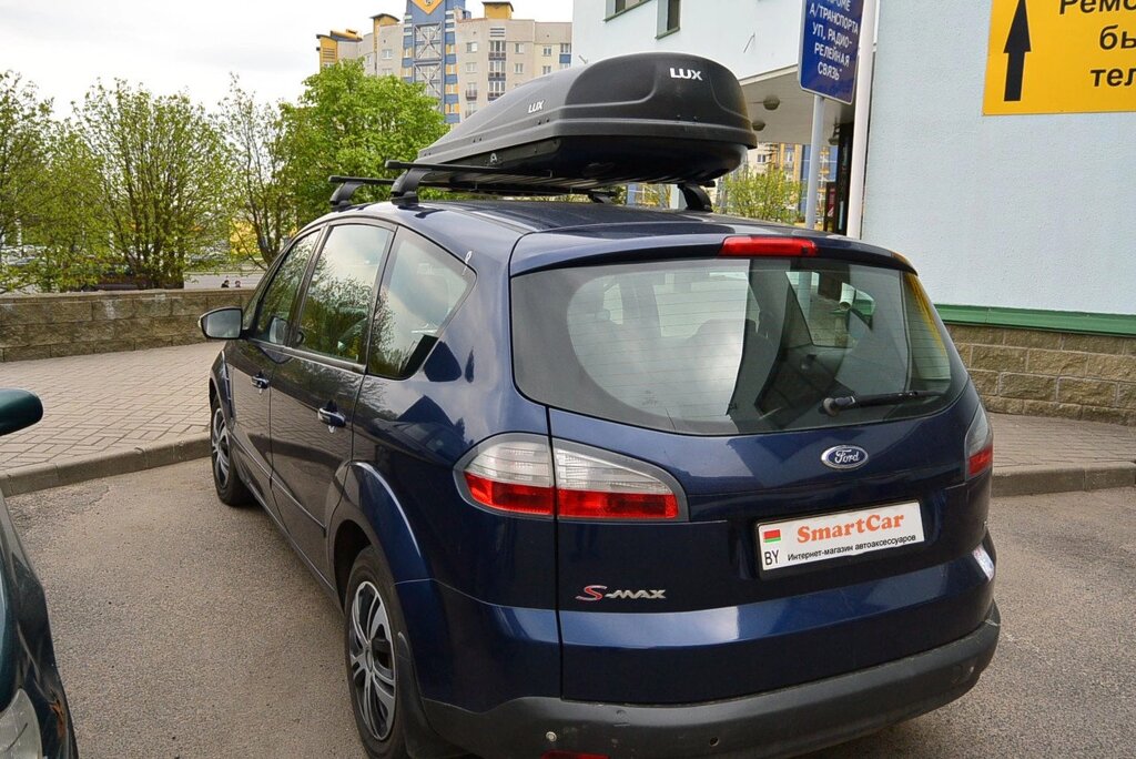 Багажник LUX для Ford S Max (прямоугольная дуга) от компании ООО «ПЛАРК ТРЭЙД» - фото 1