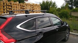 Багажник LUX для Honda CR-V IV, 2012-аэродинамическая дуга)