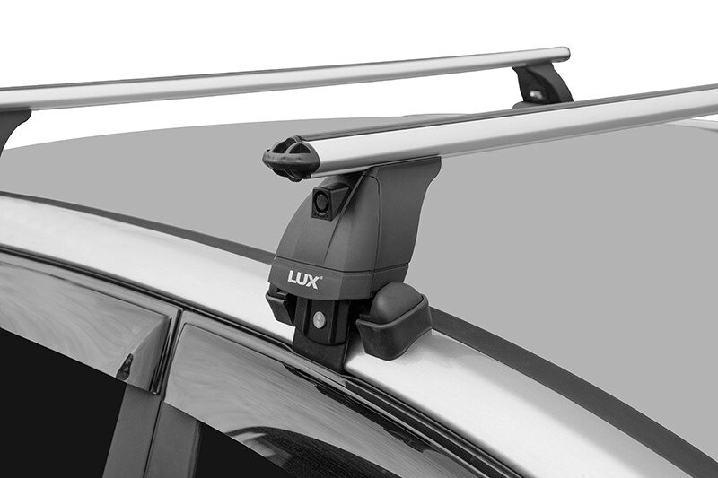 Багажник LUX для Hyundai Sonata VIII, седан (аэродинамическая дуга) от компании ООО «ПЛАРК ТРЭЙД» - фото 1