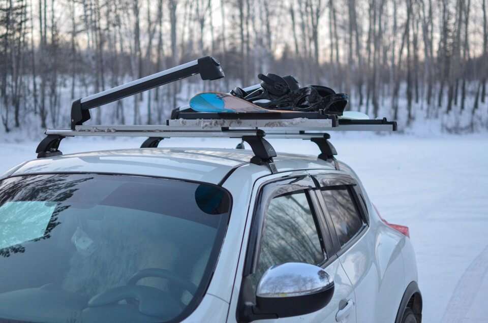 Багажник LUX для Nissan Juke (аэродинамическая дуга) от компании ООО «ПЛАРК ТРЭЙД» - фото 1