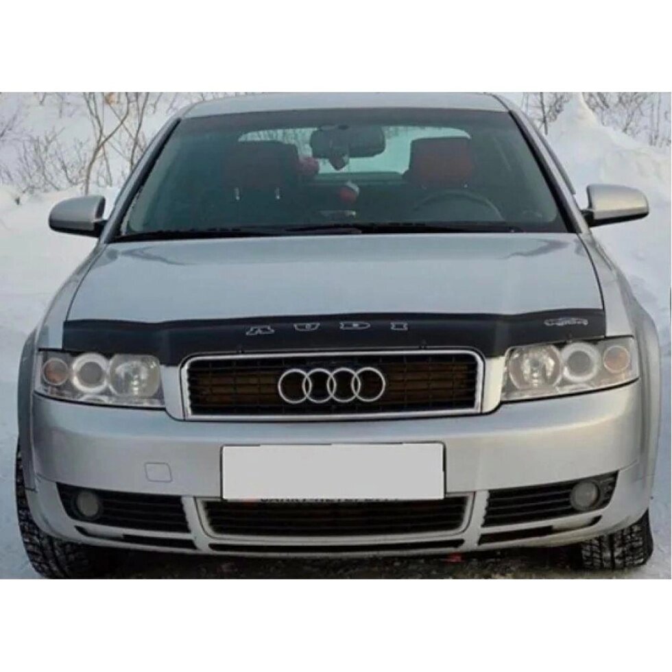 Дефлектор капота - мухобойка, Audi A4 В6 2001-2005, VIP TUNING от компании ООО «ПЛАРК ТРЭЙД» - фото 1