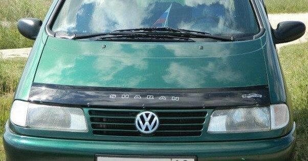 Дефлектор капота - мухобойка, VW Sharan 1995 – 2000, VIP TUNING от компании ООО «ПЛАРК ТРЭЙД» - фото 1