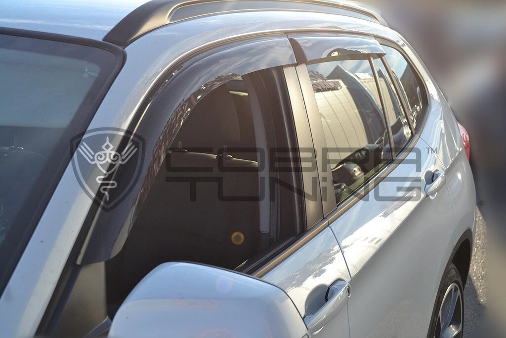 Дефлекторы окон BMW X1 (E84) 2009-2012; 2012-2015 Cobra Tuning от компании ООО «ПЛАРК ТРЭЙД» - фото 1