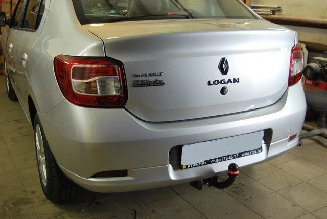 Фаркоп Bosal на  Renault Logan II sedan (2014-2018-н.в.) (без электрики) от компании ООО «ПЛАРК ТРЭЙД» - фото 1