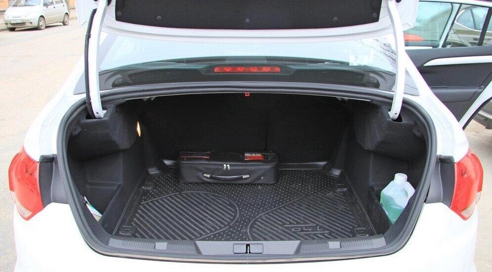 Коврик в багажник CITROEN C4, 2013-> седан от компании ООО «ПЛАРК ТРЭЙД» - фото 1