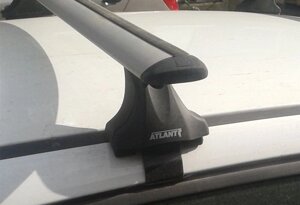 Багажник Атлант для Mitsubishi Lancer, седан/хэтчбек 2007-… (крыловидная дуга)