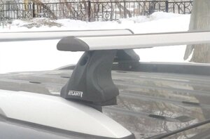 Багажник Атлант для Ford Ecosport, интегрированные рейлинги, 2014- (крыловидная дуга)
