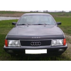 Дефлектор капота - мухобойка, Audi 100 С3 1983-1991, VIP TUNING