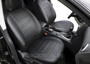 Авточехлы "Строчка" (спинка 40/60) для сидений Volkswagen Polo V седан 2009-2015 2015-н. в.