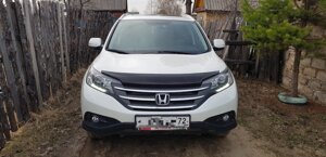 Дефлектор капота - мухобойка, Honda CR-V 2012-2017, SIM
